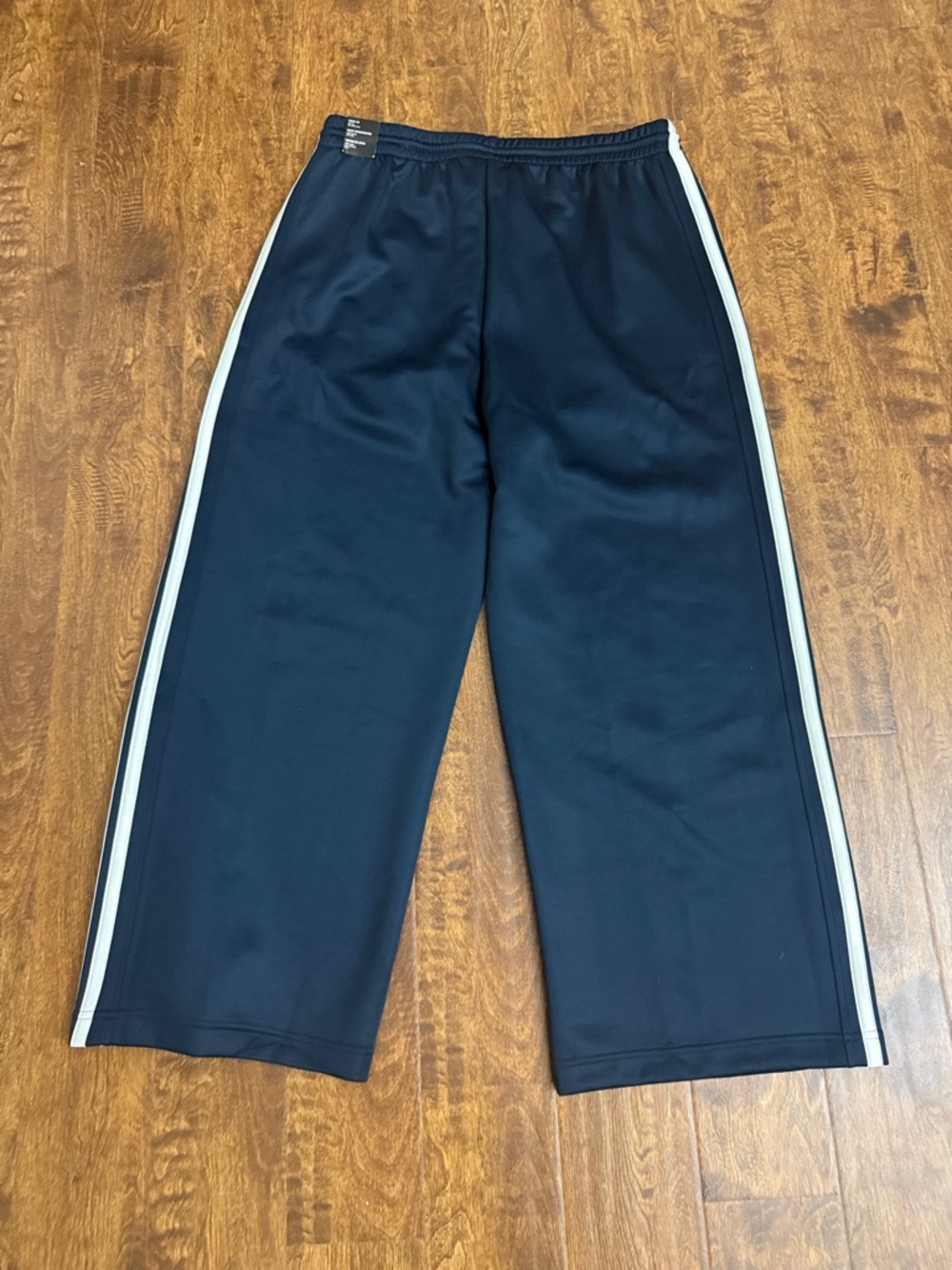 adidas Women’s Navy Joggers with White Side Stripes Size XL - Picture 13 of 16